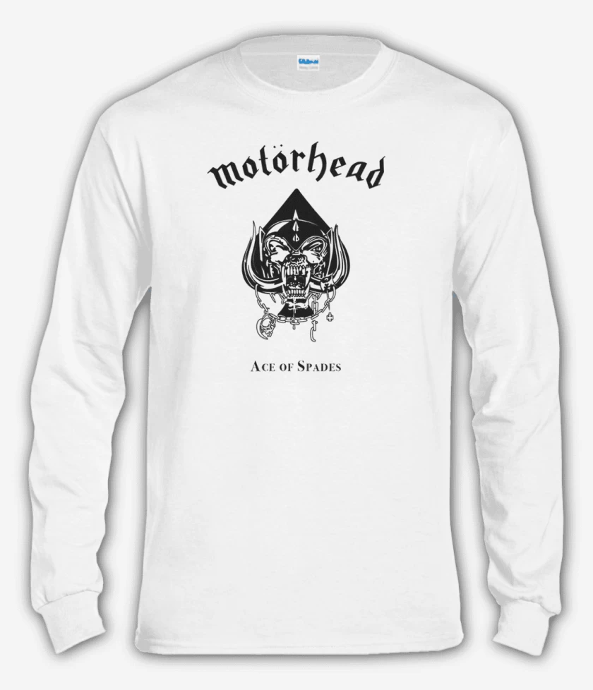 Polera manga larga Motorhead ace of spades