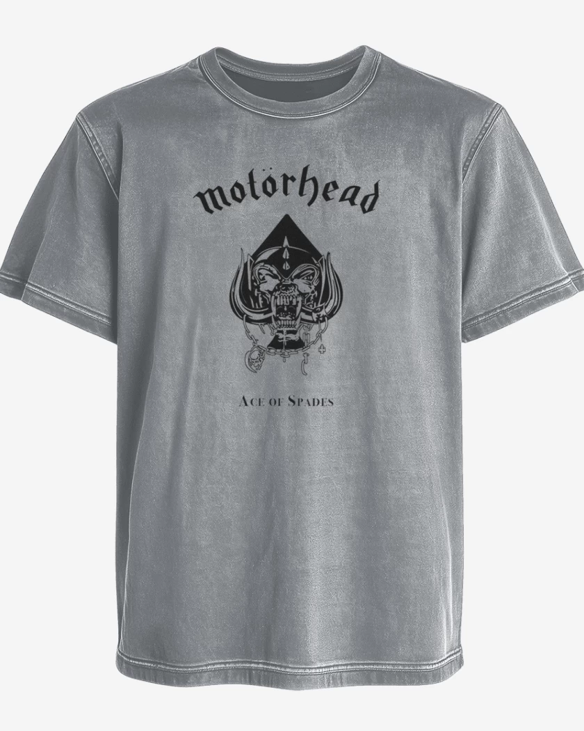Polera desgastada Motorhead ace of spades