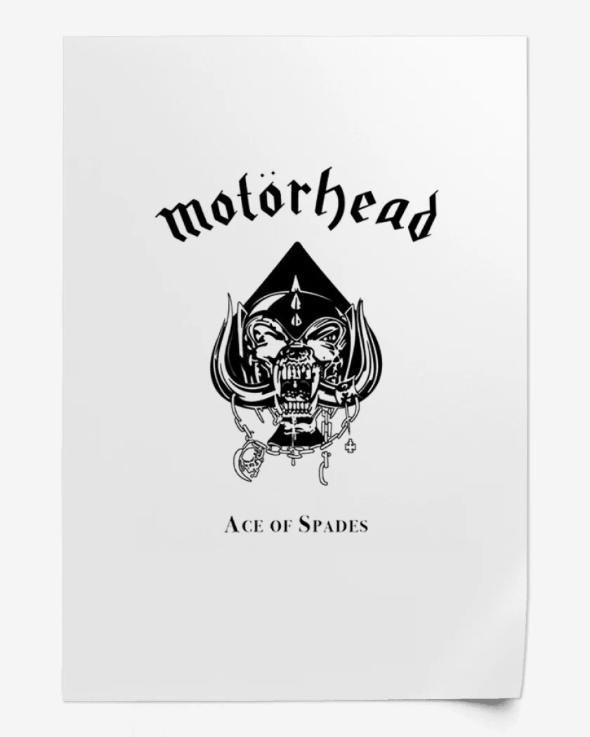 Print Motorhead ace of spades