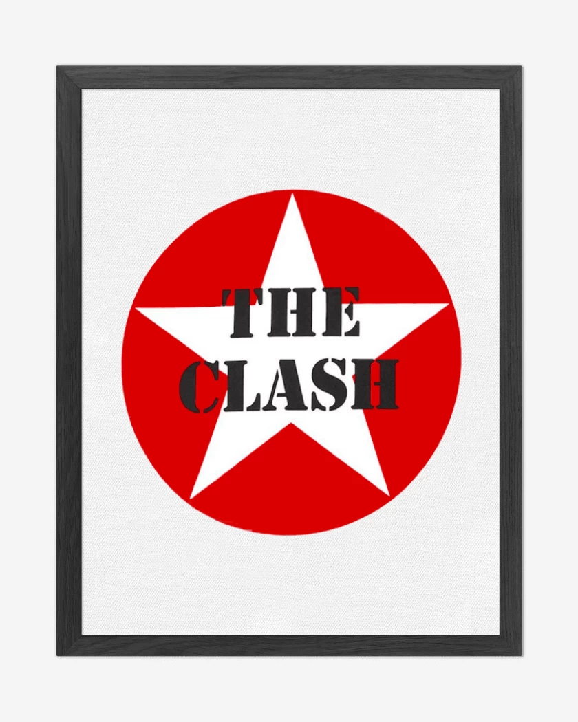 Cuadro decorativo Blanco de The Clash