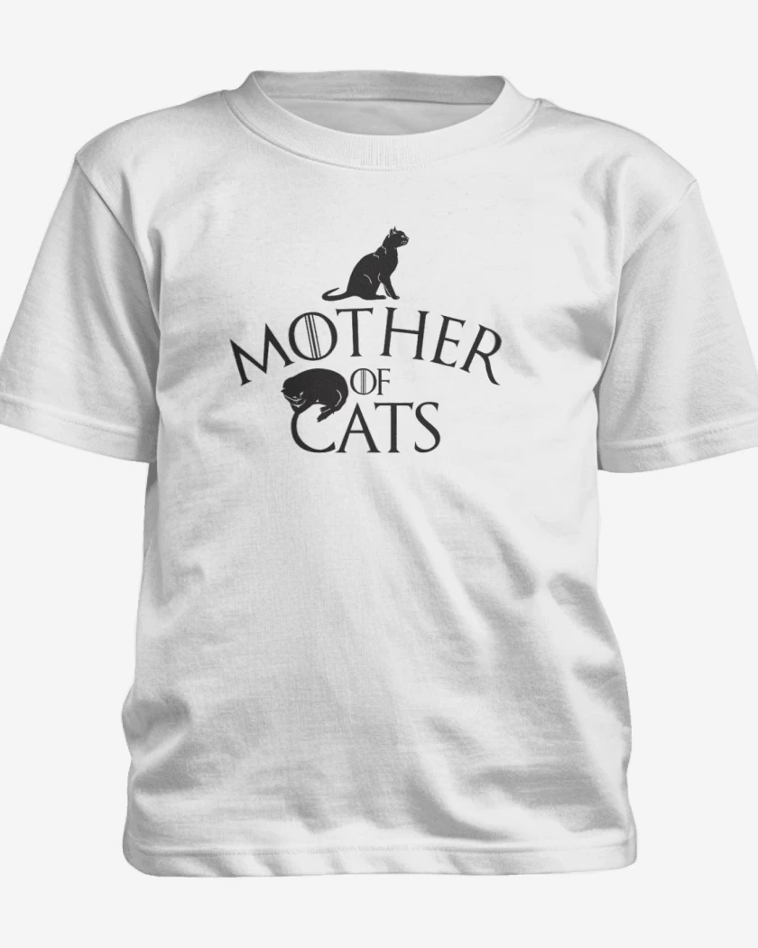 Polera de niño Blanco de Mother of Cats