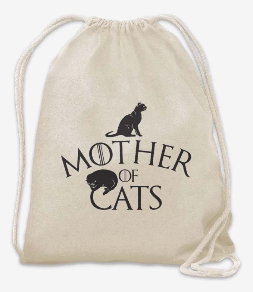 Mochila Blanco de Mother of Cats