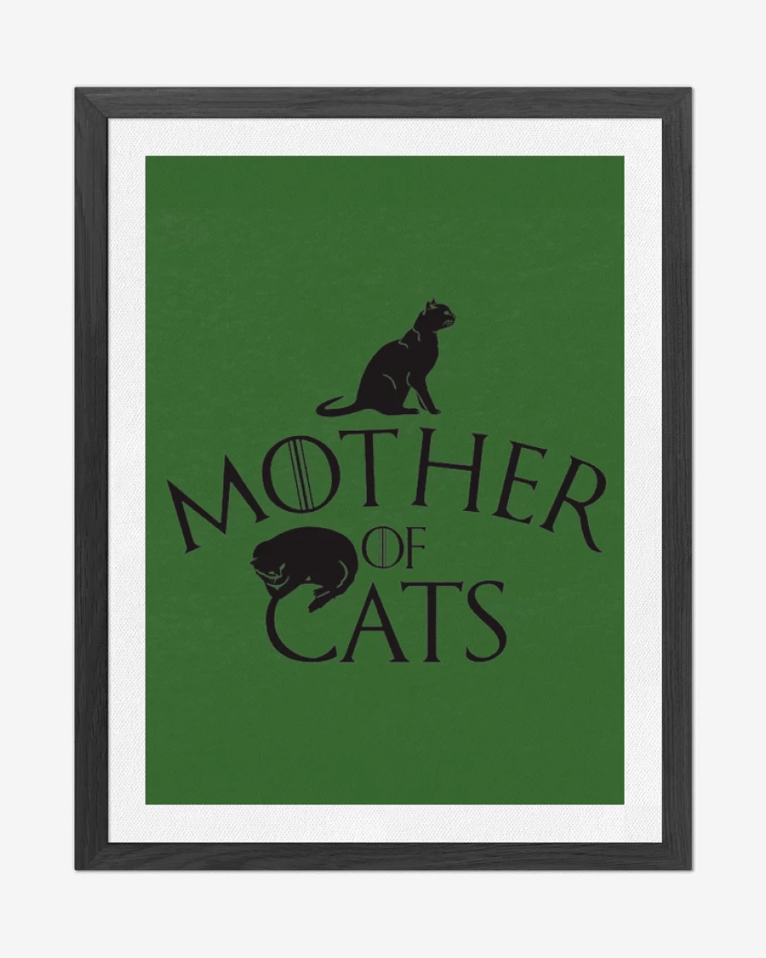 Cuadro decorativo Mother of Cats