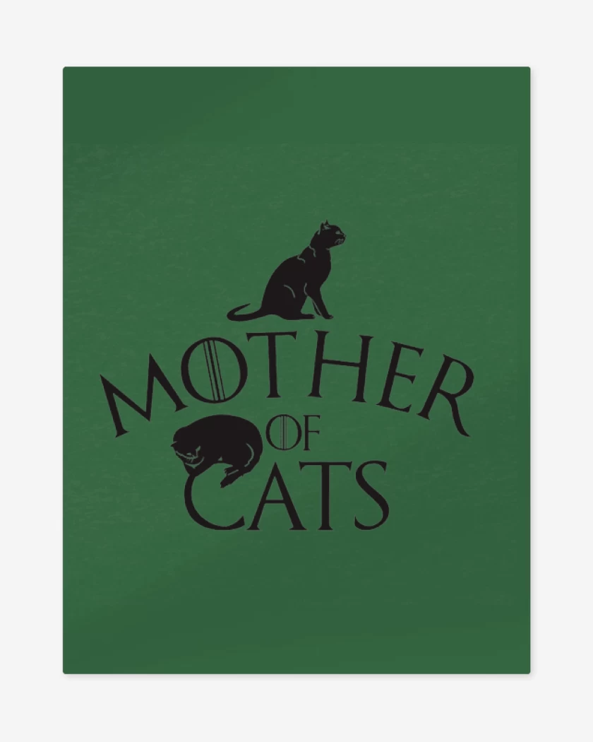 Print metalico Mother of Cats