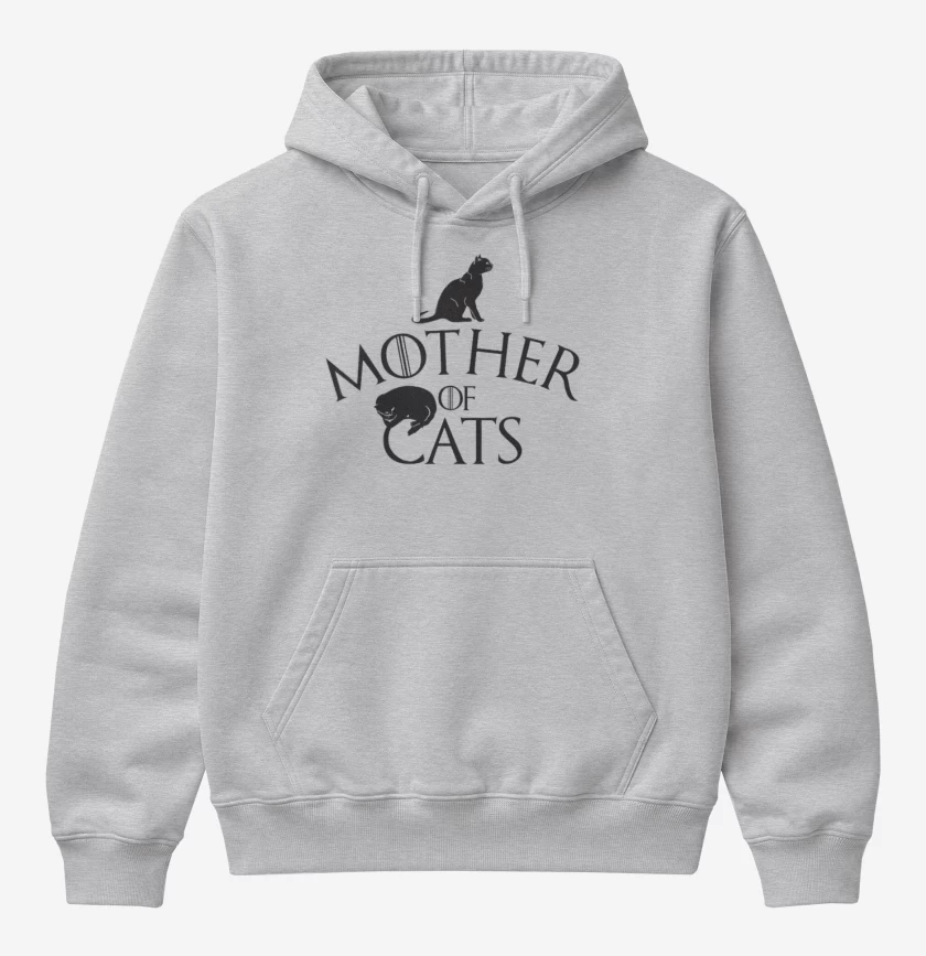 Poleron Canguro básico Mother of Cats