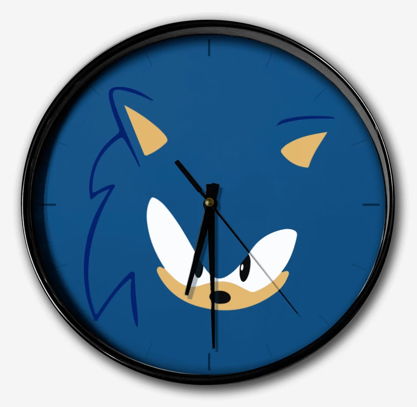 Reloj Azul Rey de Sonic Face