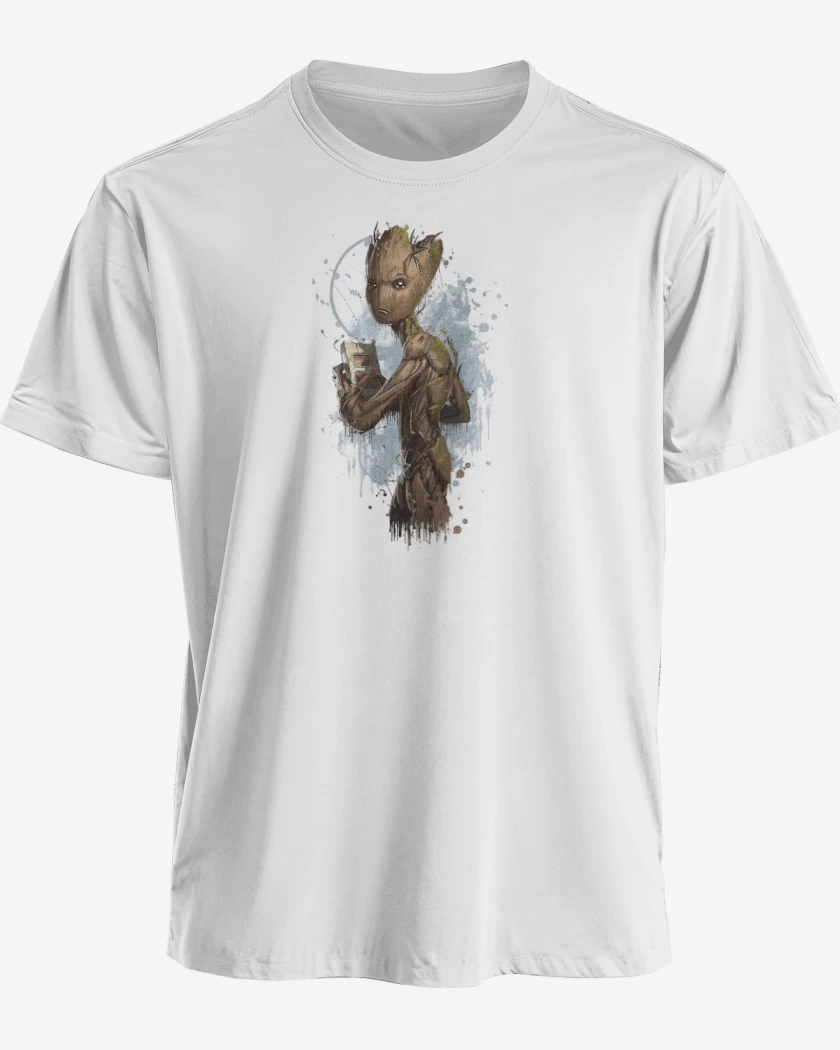 Polera premium Blanco de Groot adolescente 