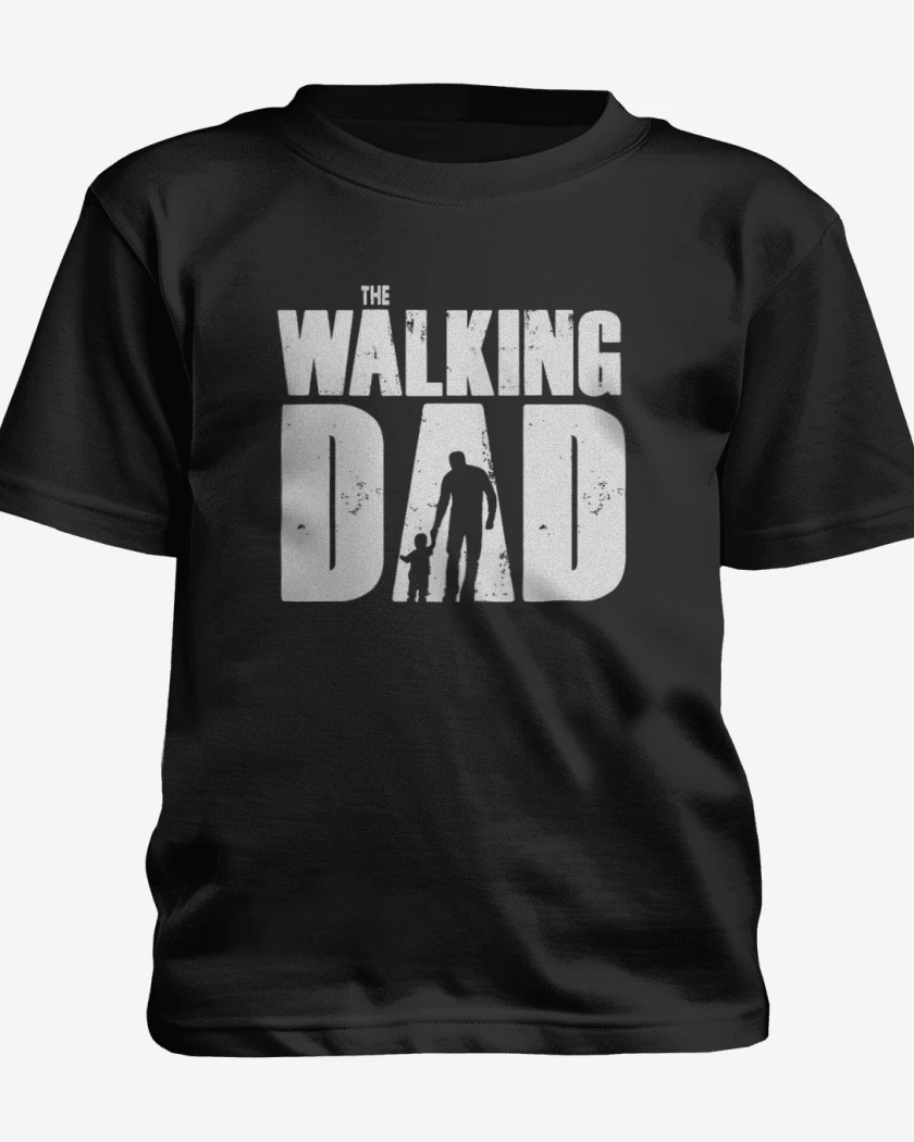 Polera de niño Negro de The walking dad 2