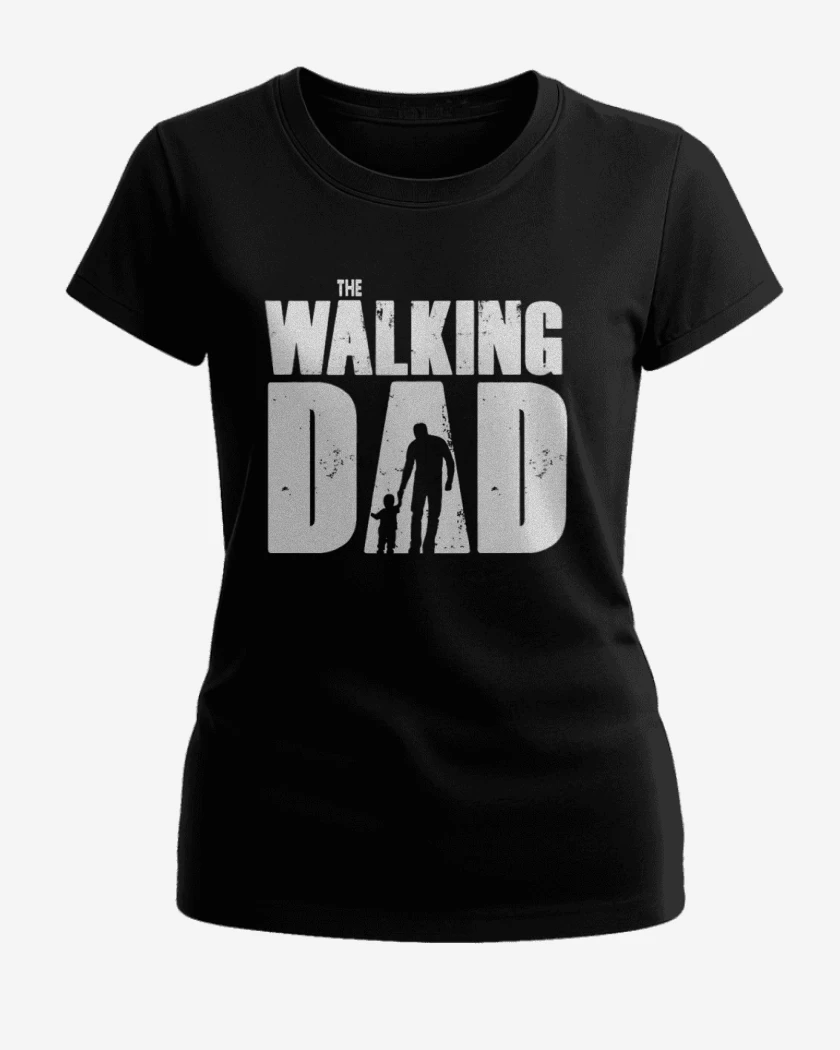 Polera de Mujer Negro de The walking dad 2