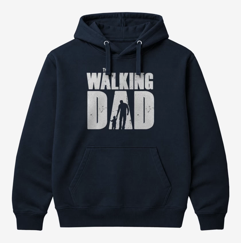 Polerón Canguro Azul Marino de The walking dad 2