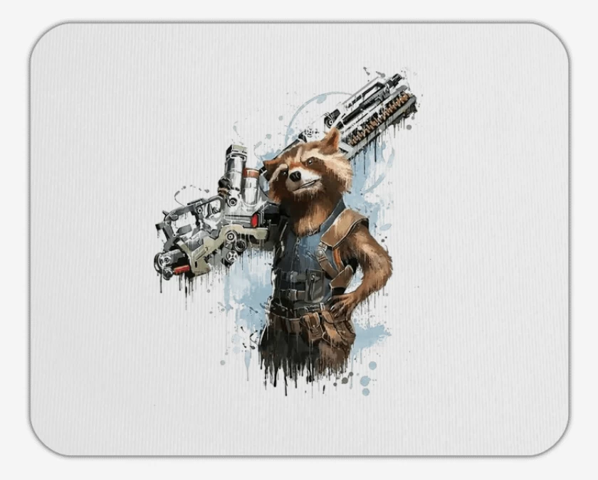 Mousepad Rocket gun