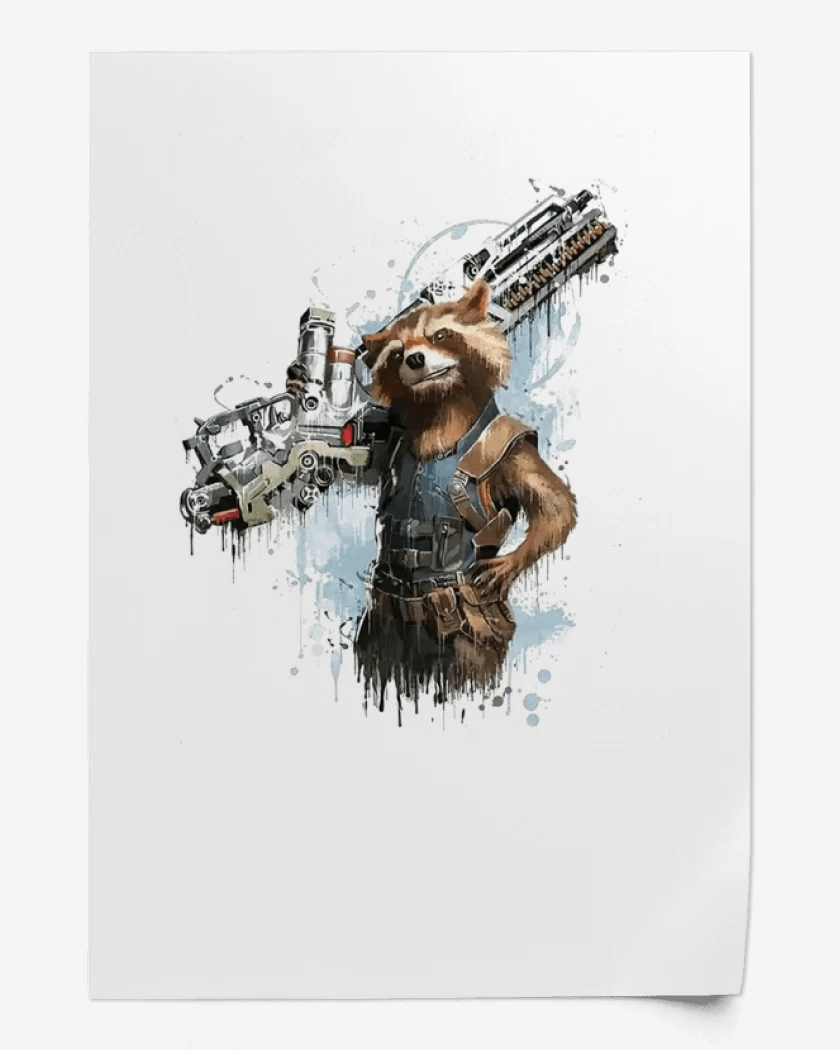 Print Rocket gun