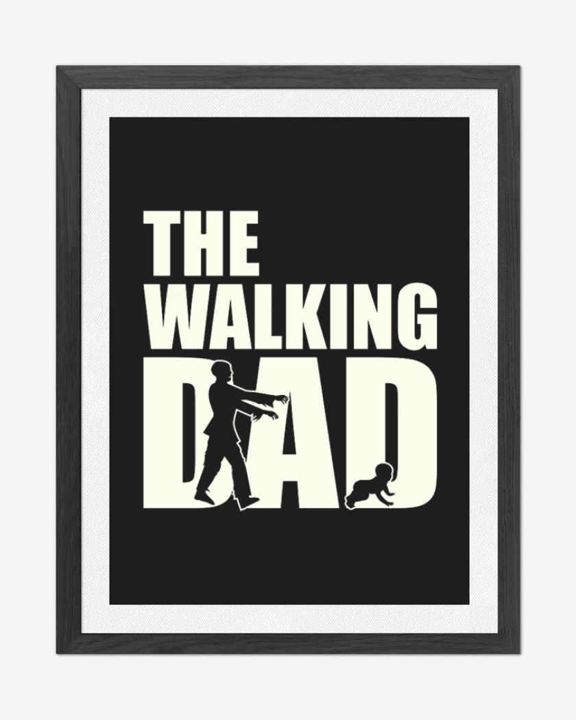 Cuadro decorativo The walking dad 