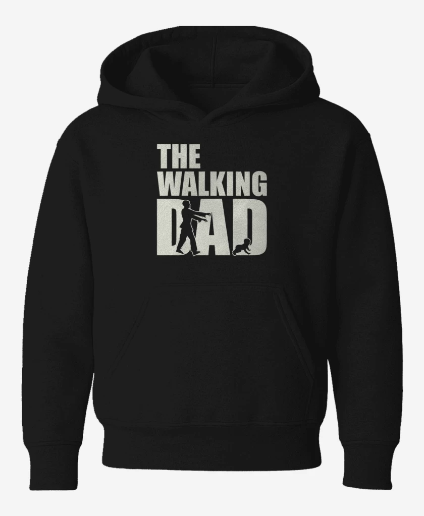 Poleron de niño Negro de The walking dad 