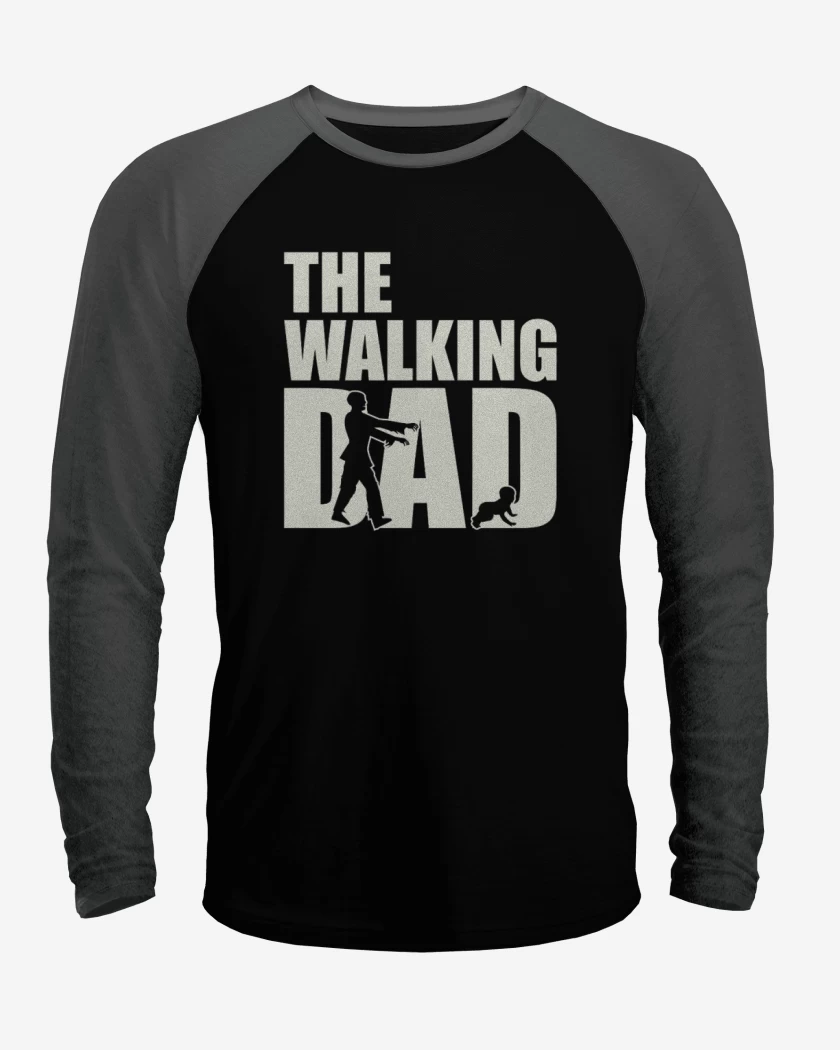 Polera Raglan The walking dad 