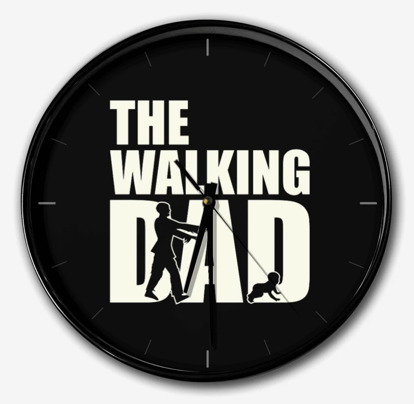 Reloj Negro de The walking dad 