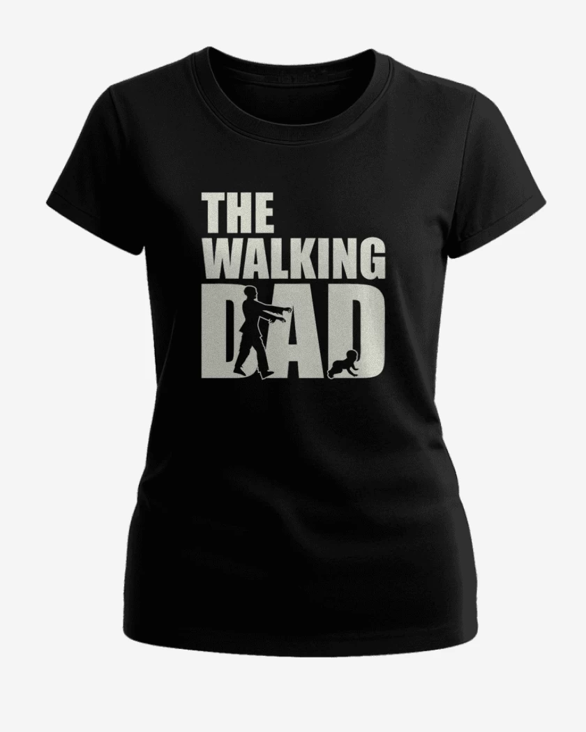 Polera de Mujer Negro de The walking dad 