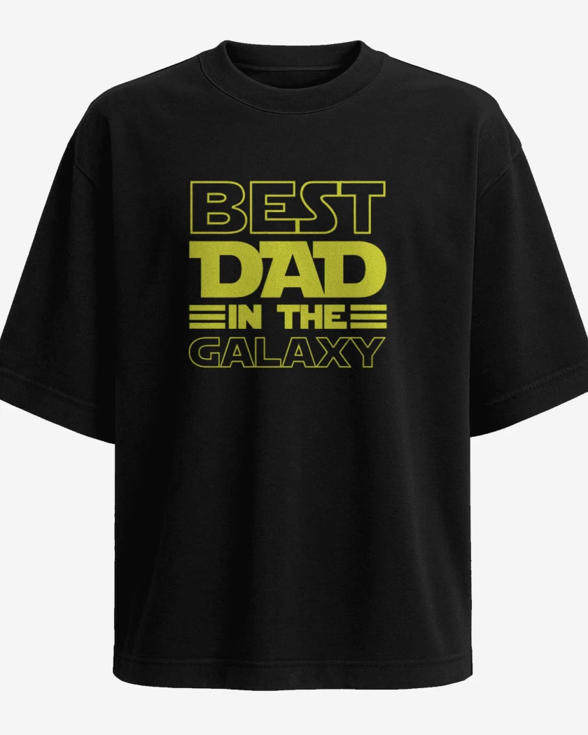 Polera Oversize Best dad in the galaxy