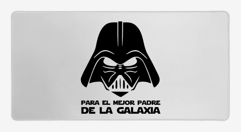 Mouse pad Gamer Mejor padre de la galaxia