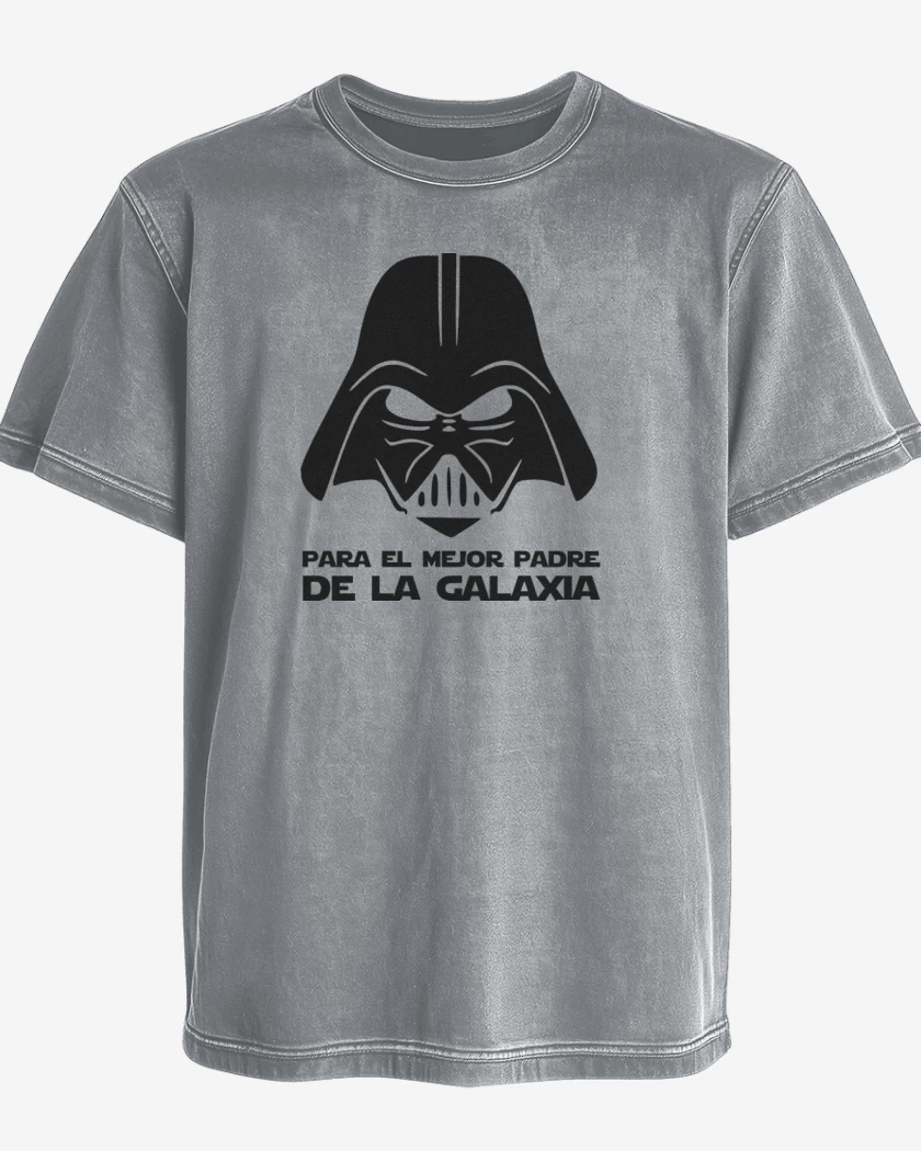 Polera desgastada Mejor padre de la galaxia