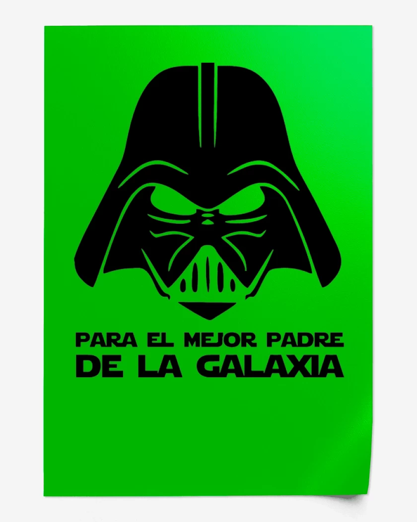 Print Mejor padre de la galaxia