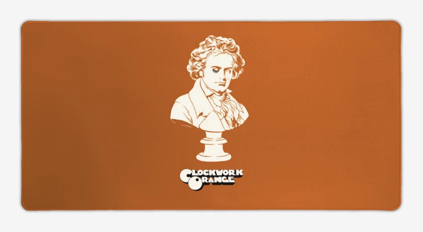 Mouse pad Gamer Naranjo de Clockwork Orange