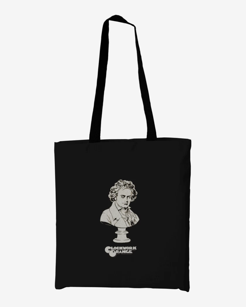 Totebag Negro de Clockwork Orange