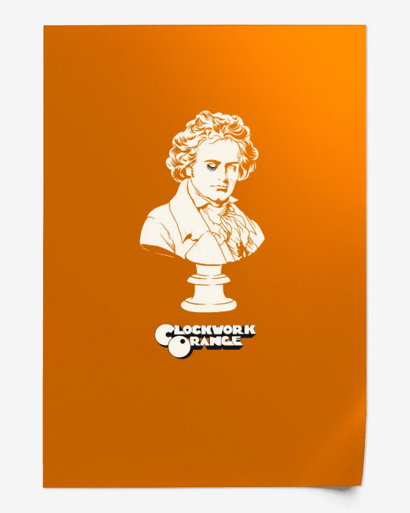 Print Naranjo de Clockwork Orange