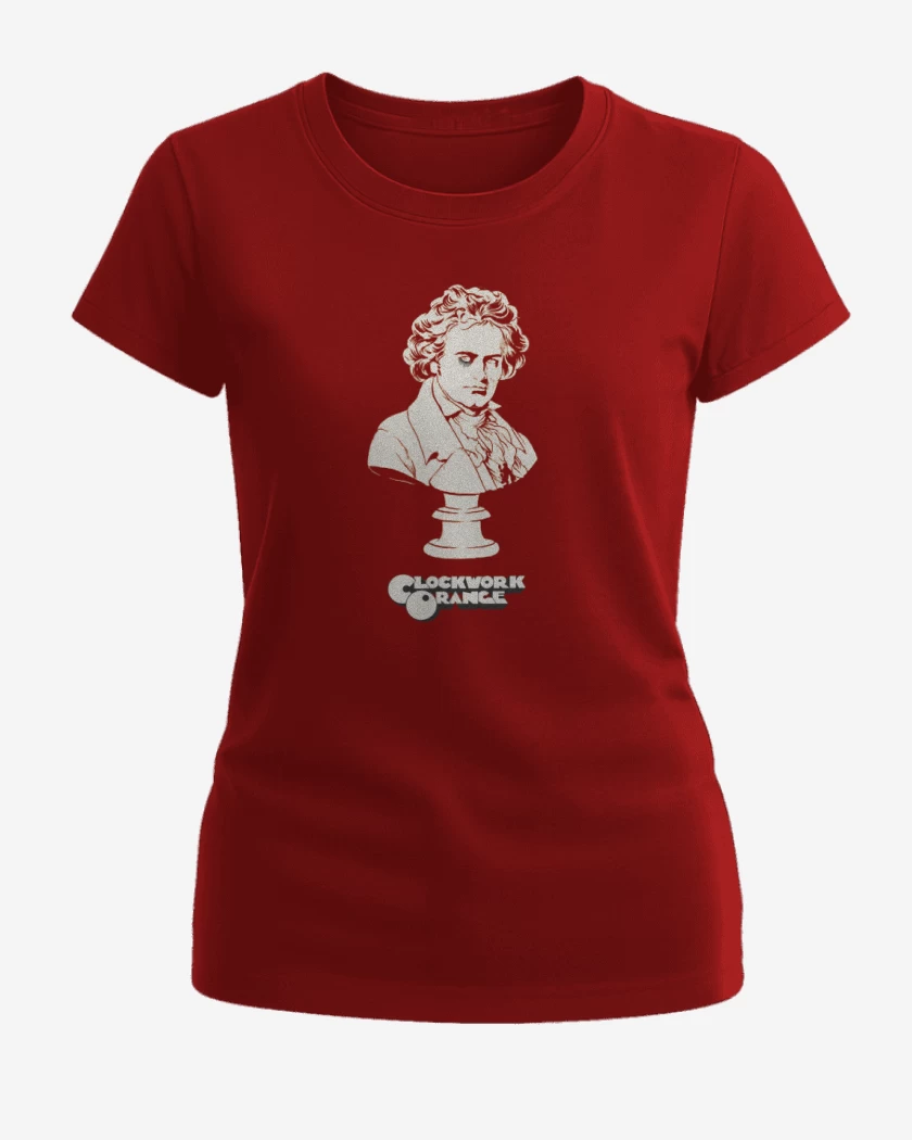 Polera de Mujer Rojo de Clockwork Orange