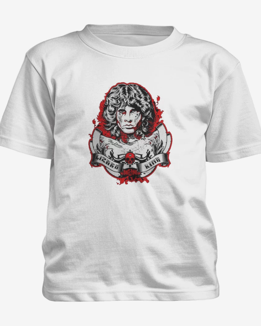 Polera de niño Blanco de Lizard King