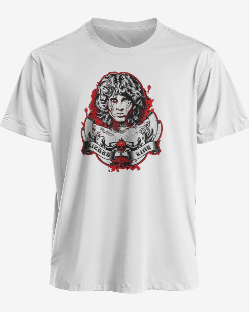 Polera premium Blanco de Lizard King