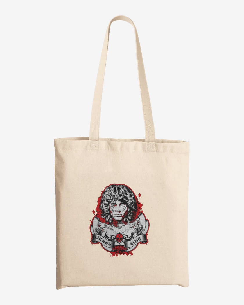Totebag Blanco de Lizard King