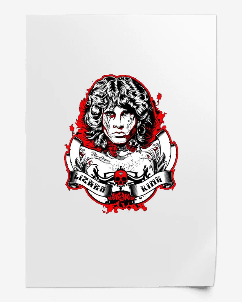 Print Lizard King