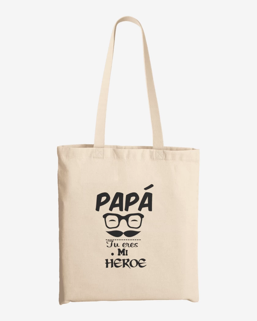 Totebag Eres mi heroe