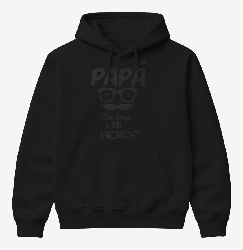 Poleron Canguro básico Eres mi heroe