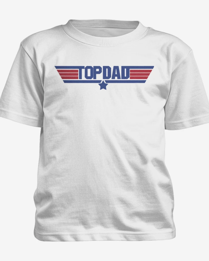 Polera de niño Blanco de top dad