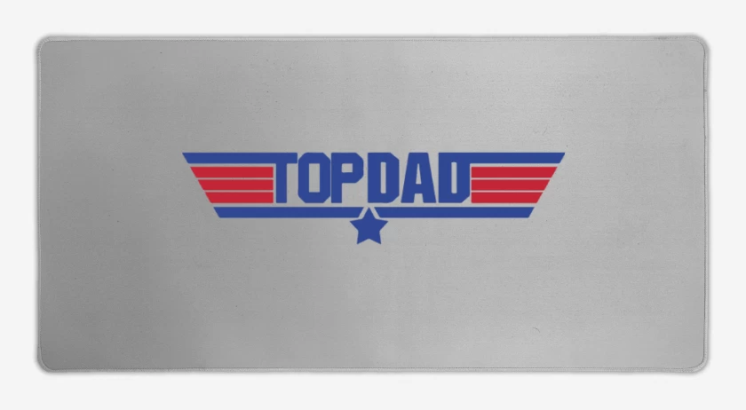 Mouse pad Gamer Gris Melange de top dad