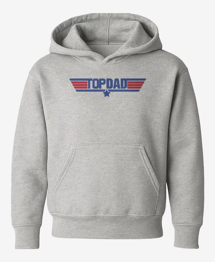 Poleron de niño Gris Melange de top dad