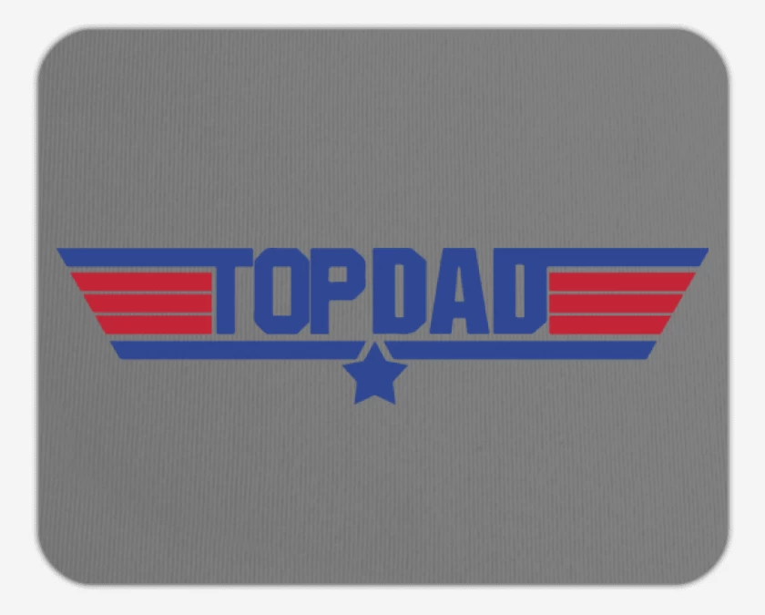 Mousepad Gris Melange de top dad