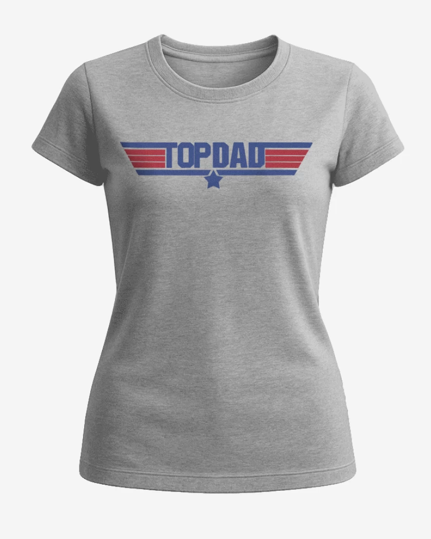 Polera de Mujer Gris Melange de top dad