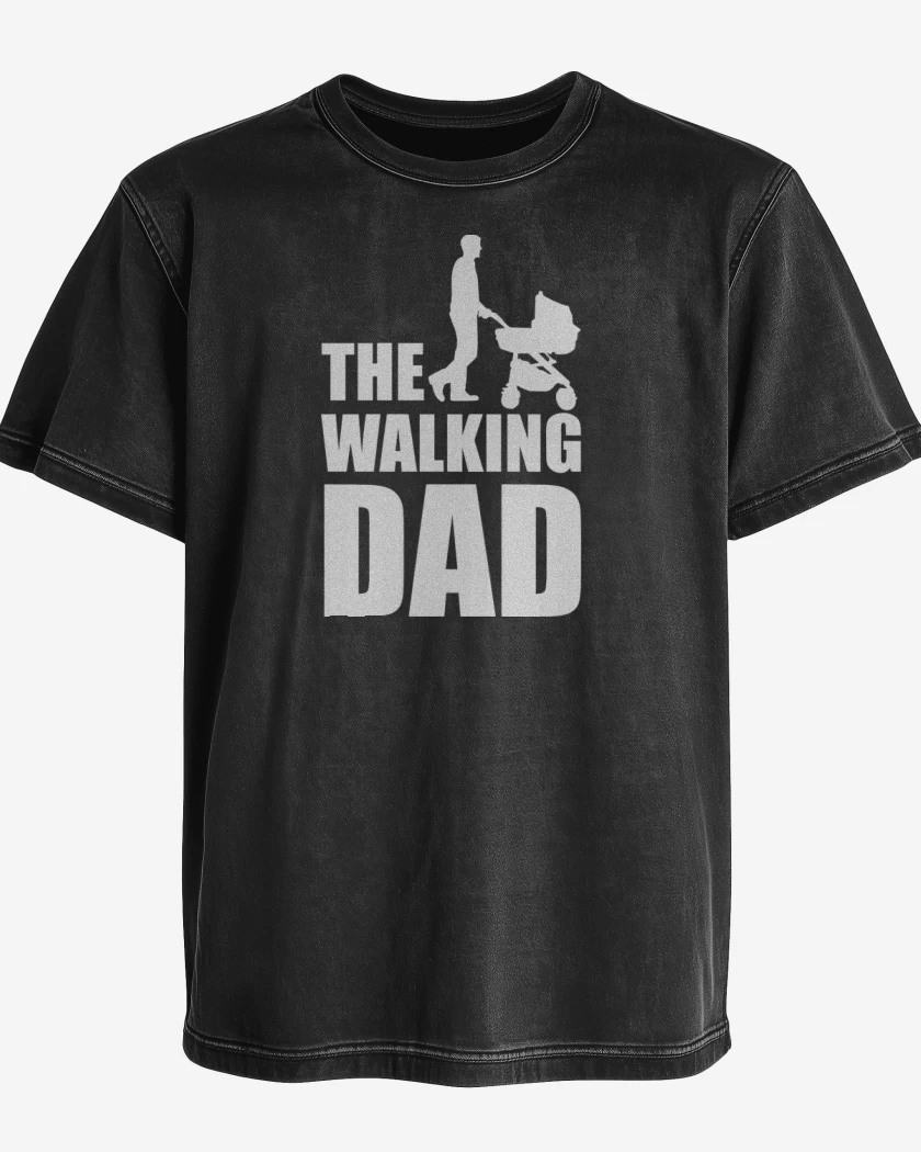 Polera desgastada The walking dad 2