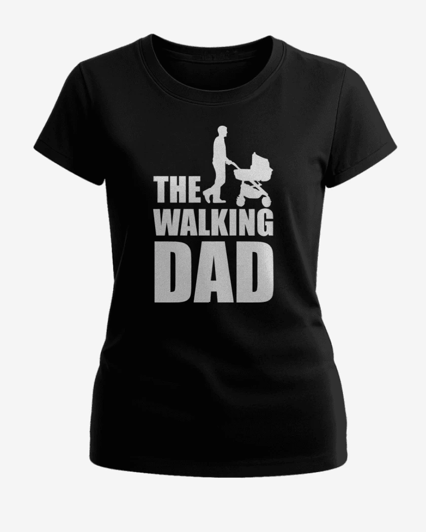 Polera de Mujer Negro de The walking dad 2
