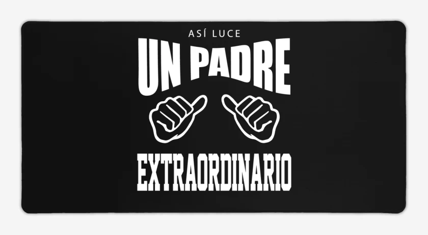 Mouse pad Gamer Así luce un padre extraordinario