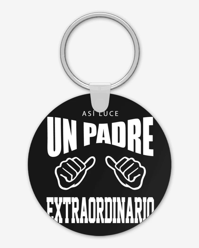Llavero Así luce un padre extraordinario