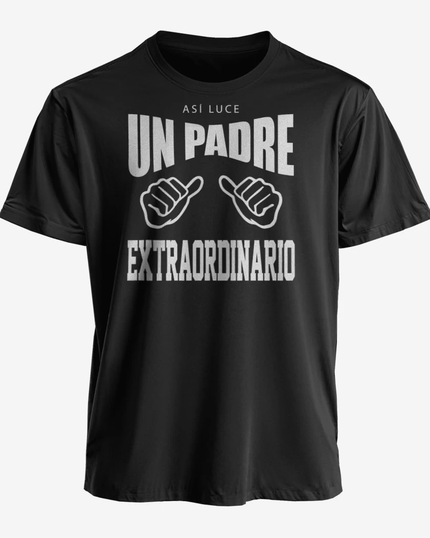 Polera premium Así luce un padre extraordinario