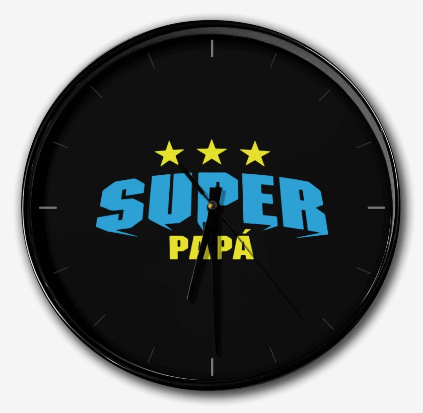 Reloj Negro de Super papá 3