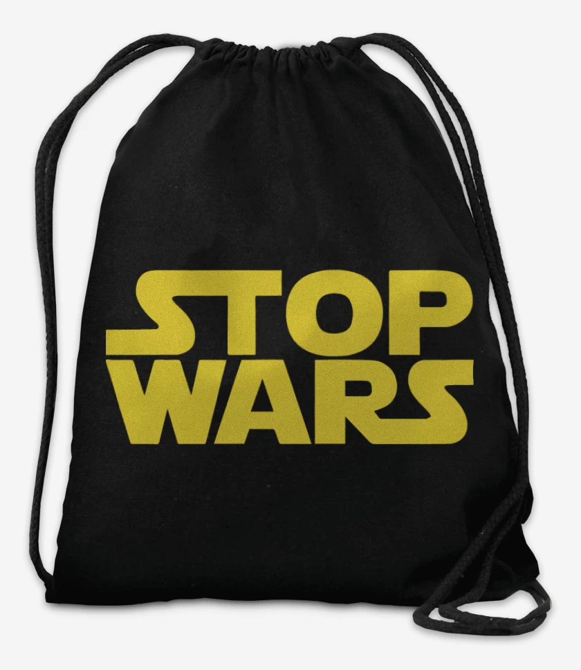 Mochila Negro de Star Wars - Stop Wars