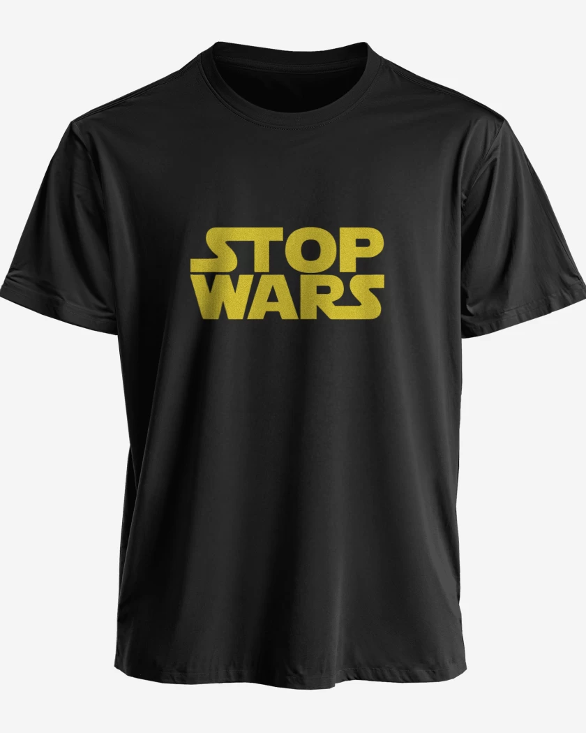 Polera premium Negro de Star Wars - Stop Wars