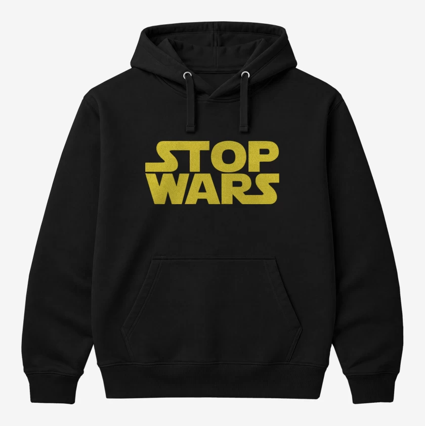 Polerón Canguro Negro de Star Wars - Stop Wars