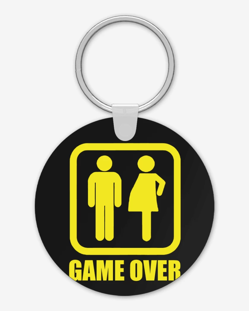 Llavero Game over papa